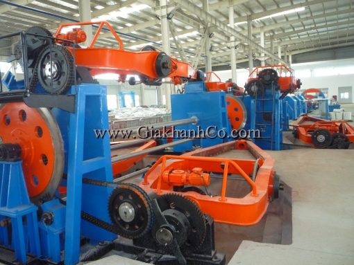 Dây chuyền vặn xoắn bin thu 3500