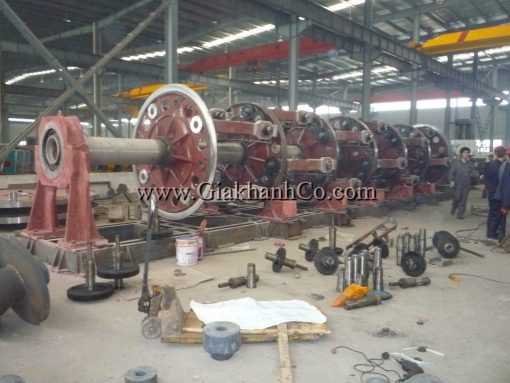 Máy bện trả xoắn thép