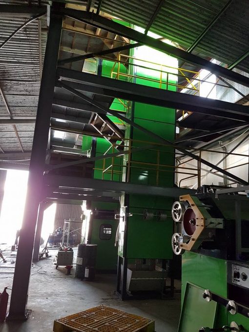 Máy tráng men dây đồng kiểu đứng