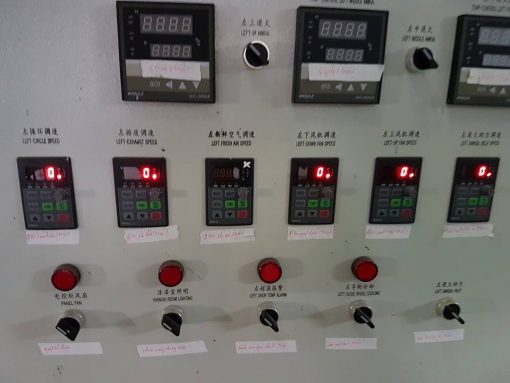 Máy tráng men dây đồng kiểu đứng